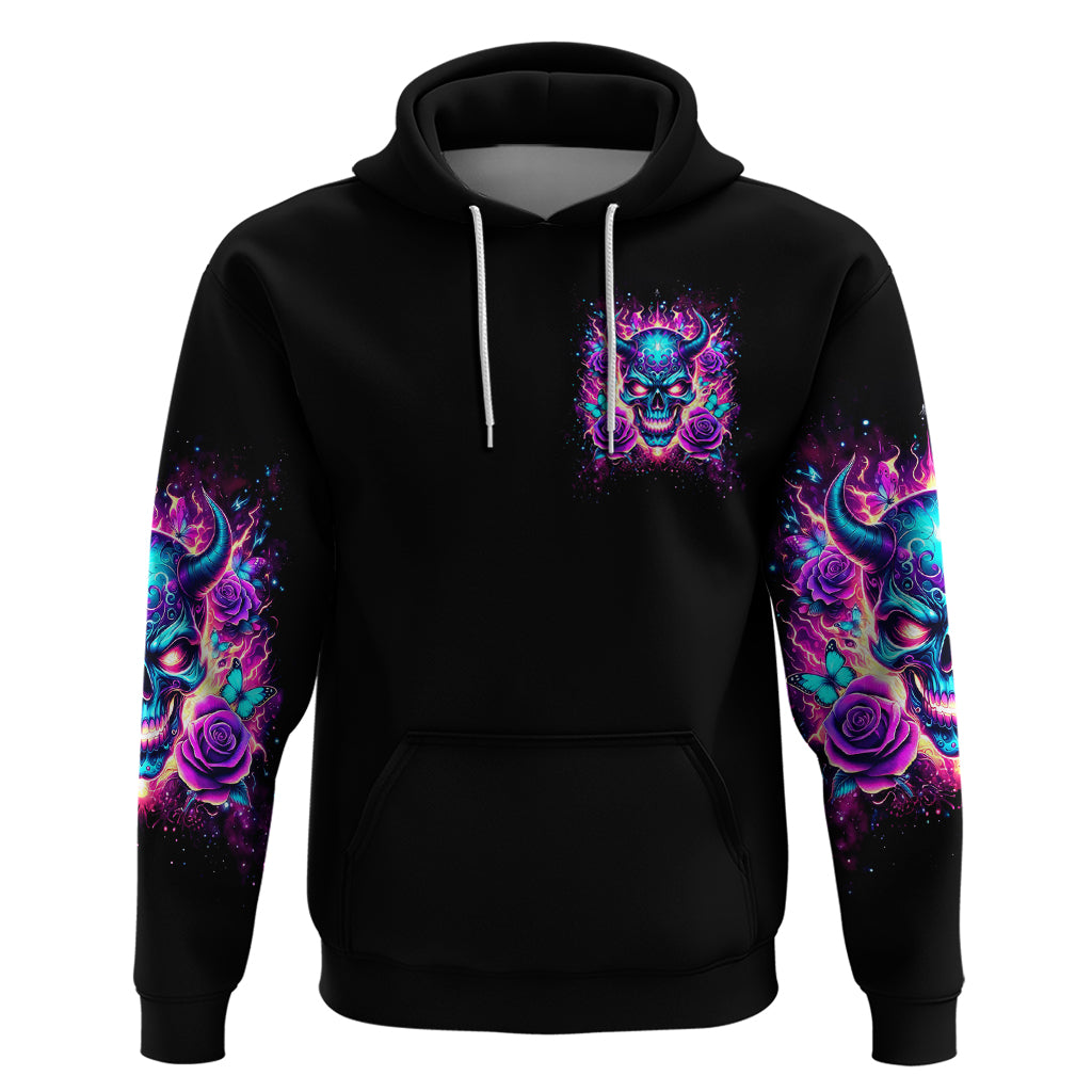 Thunder Skull Hoodie Love Me Like My Demons Do DT01