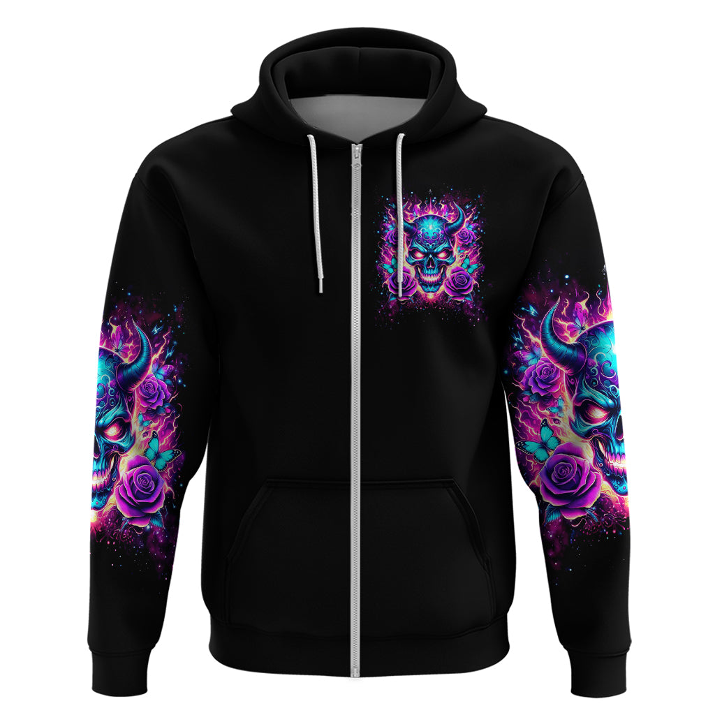 Thunder Skull Hoodie Love Me Like My Demons Do DT01