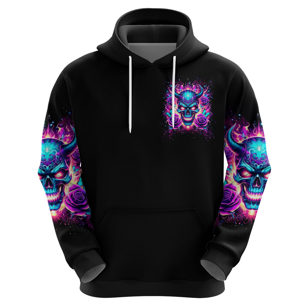 Thunder Skull Hoodie Love Me Like My Demons Do DT01