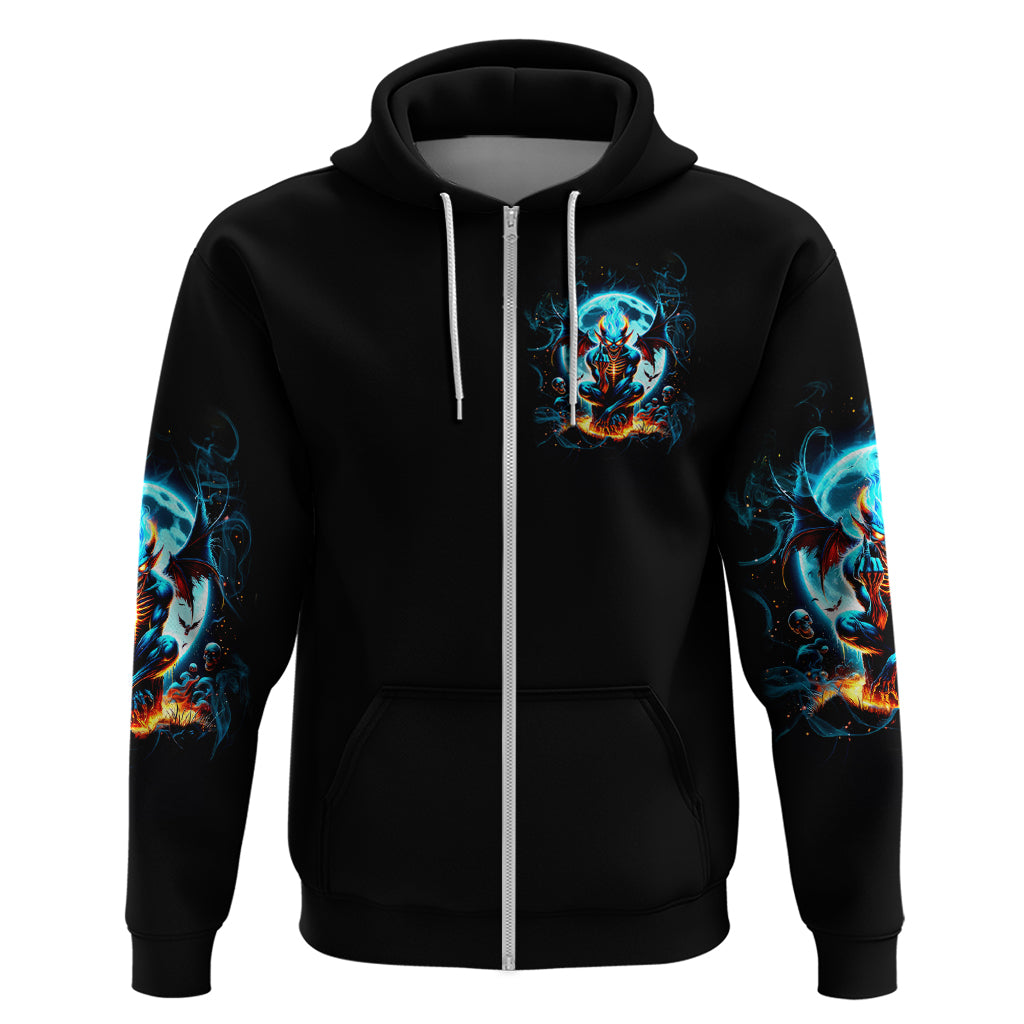 Devil Skull Hoodie One Day I'm Gonna Just Say And Let My Demons Out Play DT01