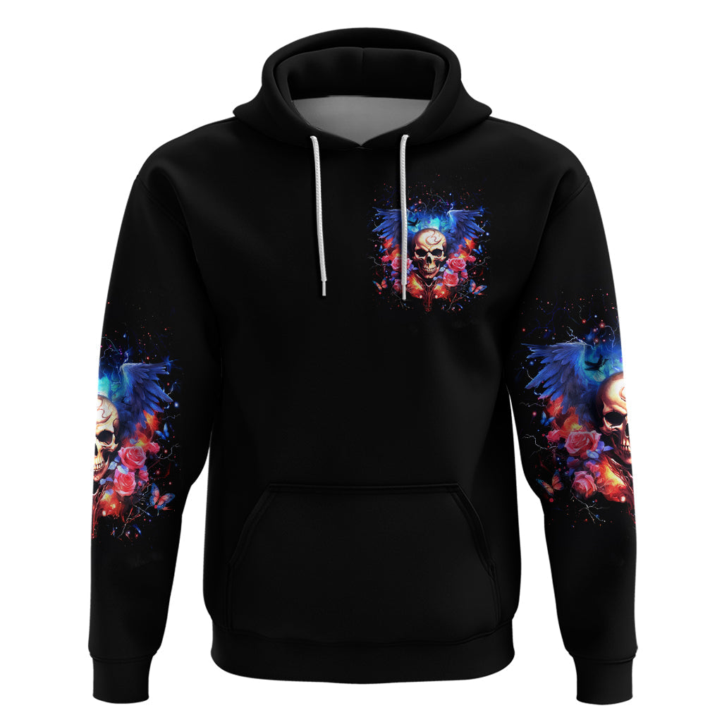 Fairy Skull Hoodie Assuming I Was Like Most Girls Was Your First Mistake DT01