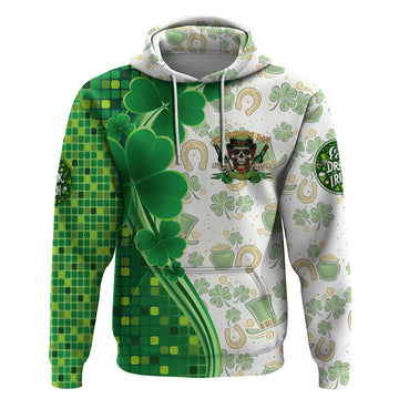 Happy St Patrick's Day Hoodie Eat Drink and Be Irish DT02