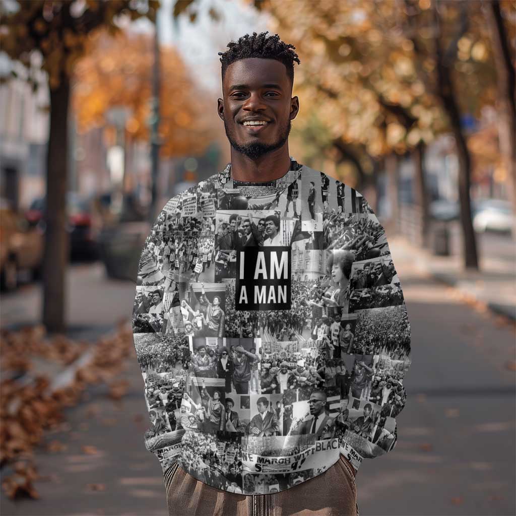 Black Power Sweatshirt African American Culture DT02