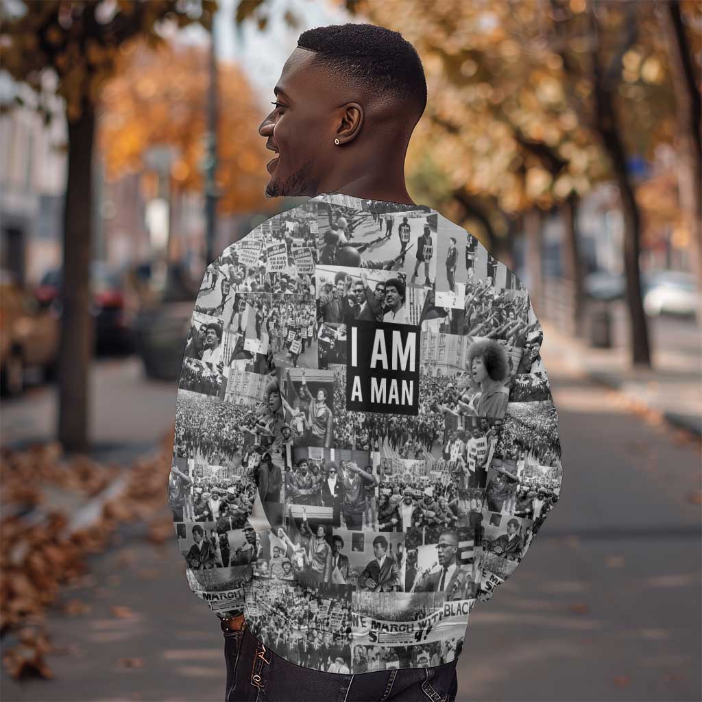 Black Power Sweatshirt African American Culture DT02
