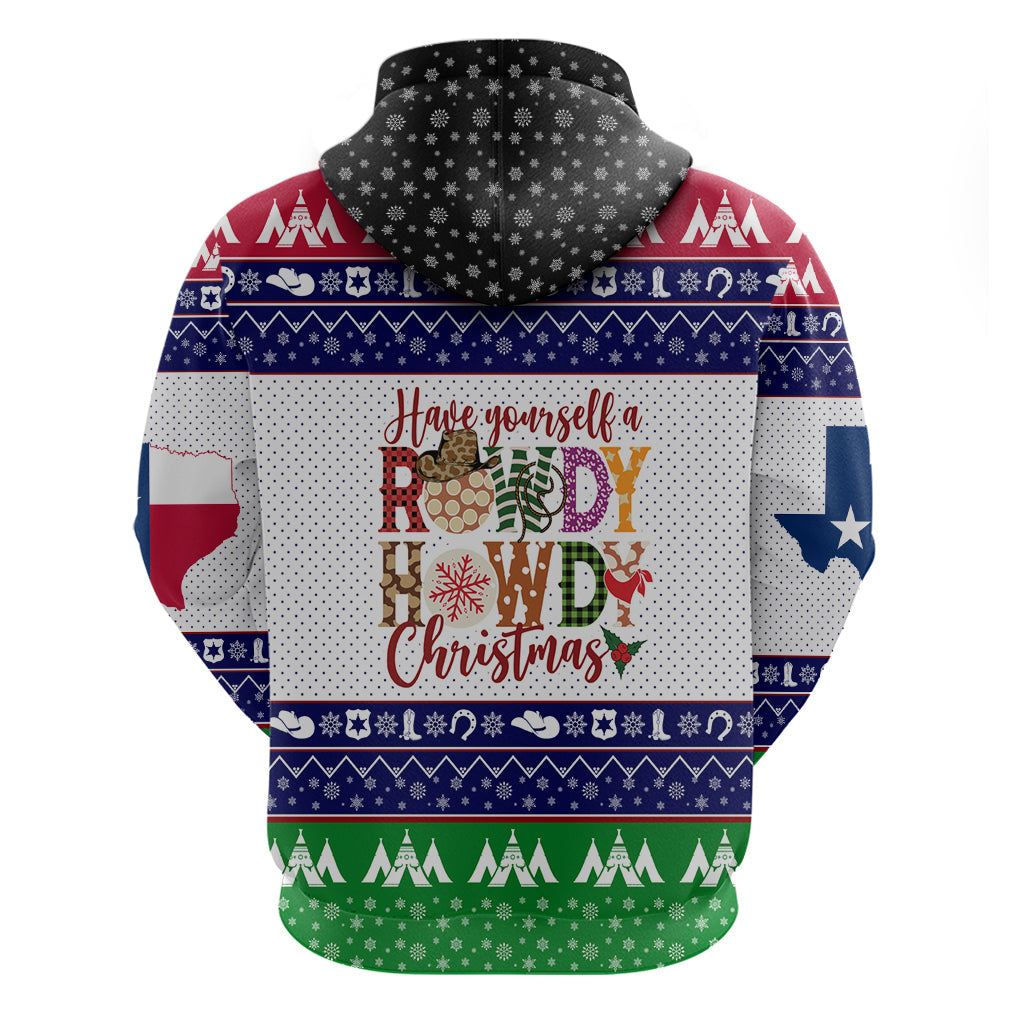 Merry Christmas Yall Texas Hoodie DT02