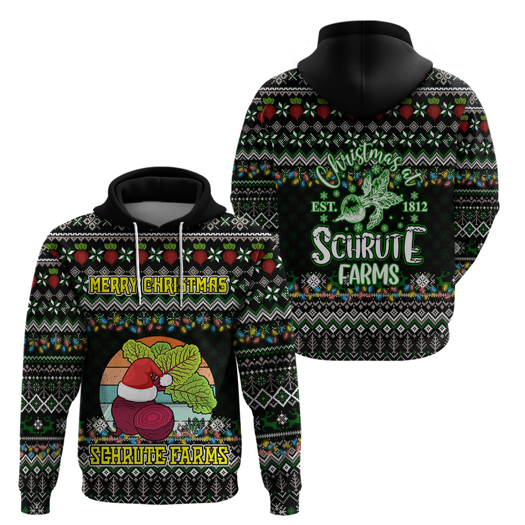 Merry Christmas Schrute Farms Hoodie DT02