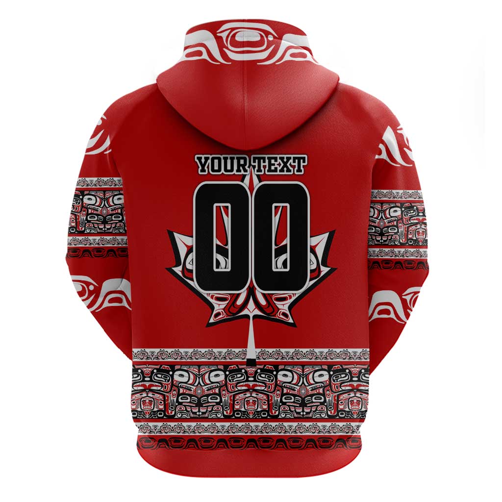 Haida Hockey Canada Hoodie Maple Leaf DT02