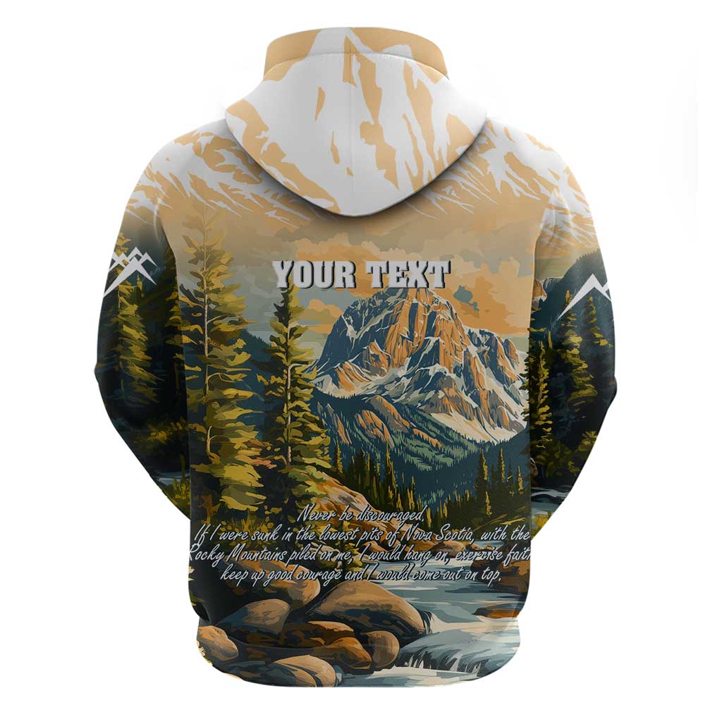 The Beauty of Rocky Mountains Hoodie DT02