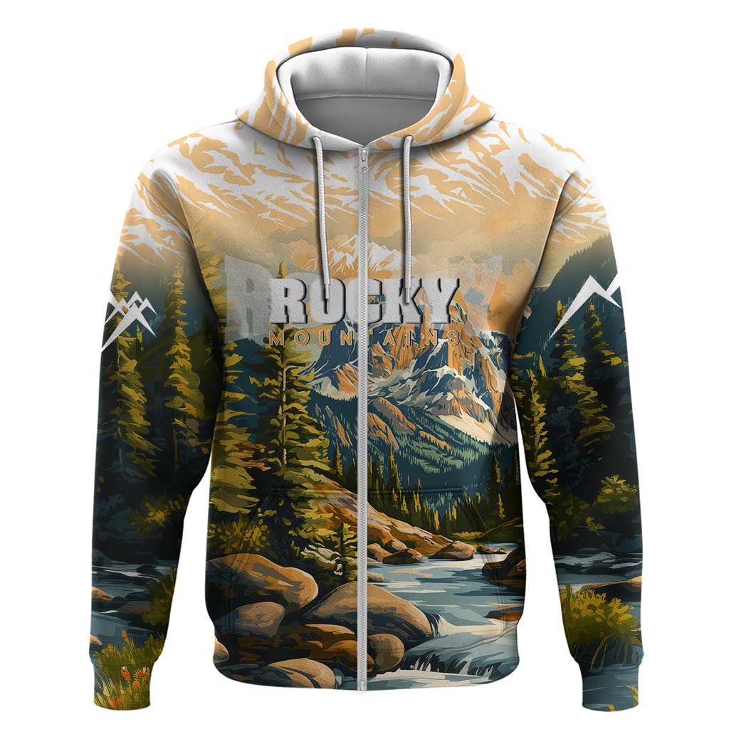 The Beauty of Rocky Mountains Hoodie DT02