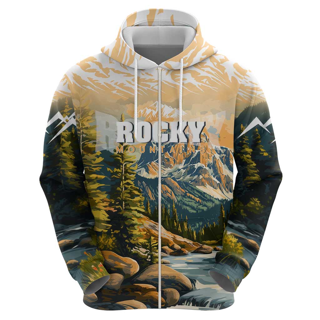 The Beauty of Rocky Mountains Hoodie DT02