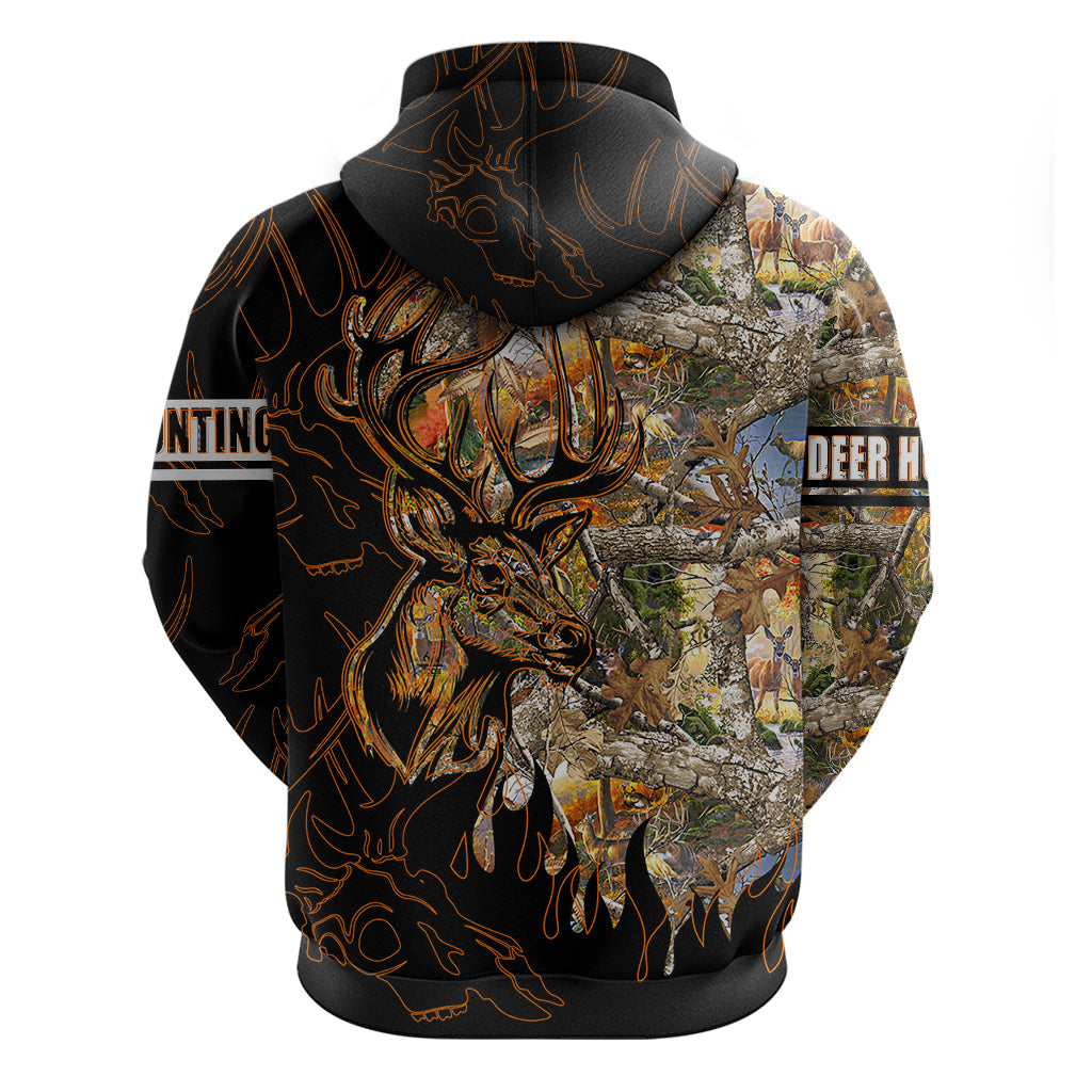 Deer Hunting Hoodie Autumn Forest DT02