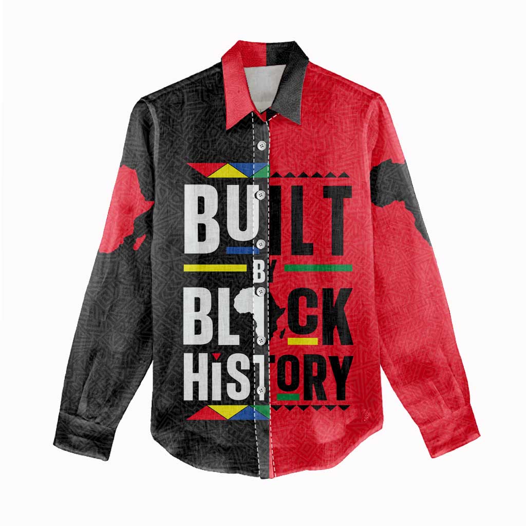 Built By Black History Women Casual Shirt DT02