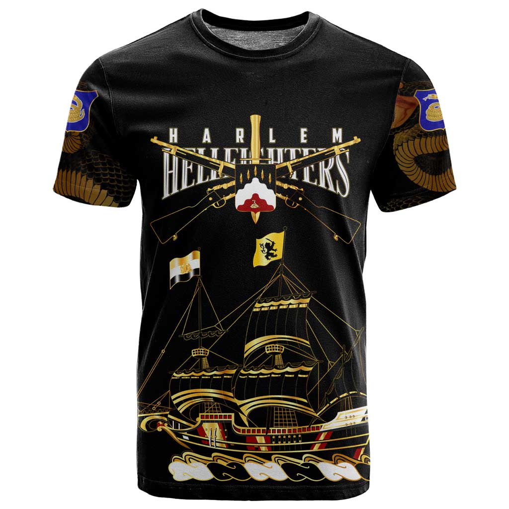 Harlem Hellfighters T shirt 369th Regiment Legacy at Sea DT02