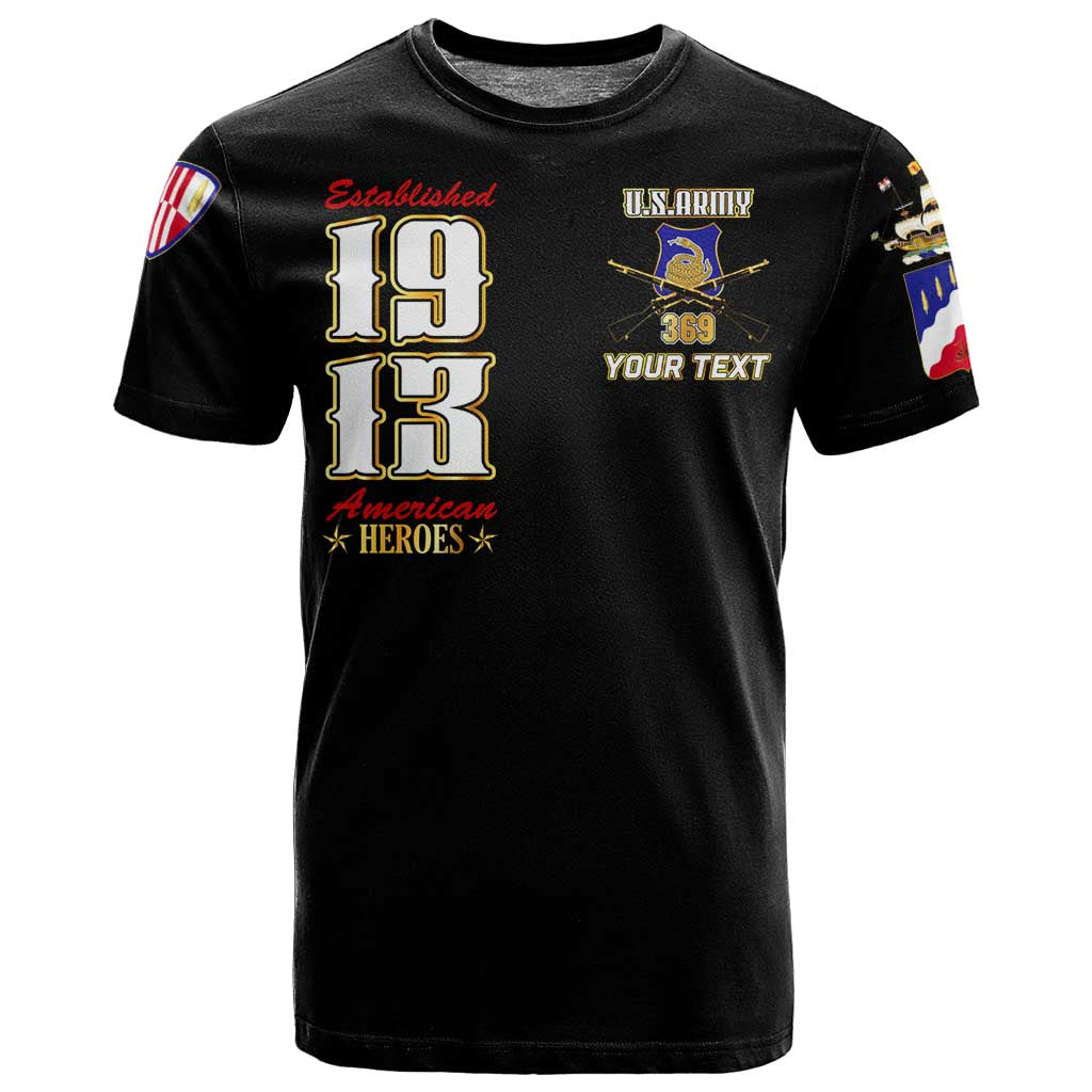 Harlem Hellfighters 1913 T shirt Fight with Honor, Stand for Dignity - 369th Infantry Regiment DT02