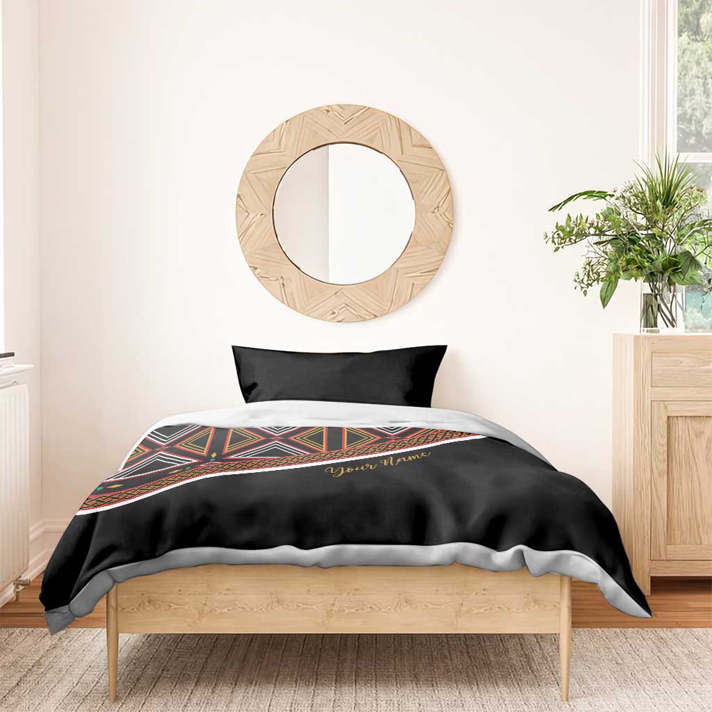 Personalized Bamenda African Bedding Set Atoghu Cameroon Print DT02