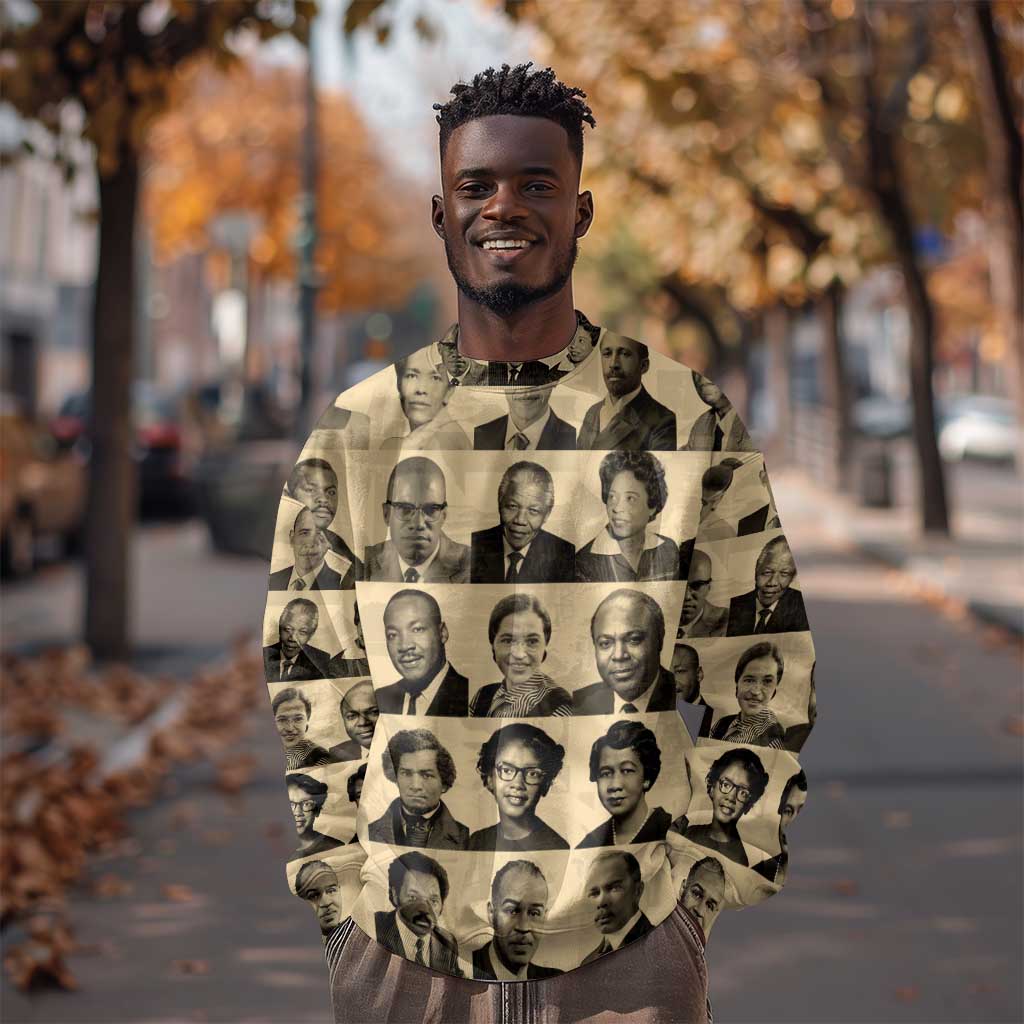 Civil Rights Leaders Sweatshirt African-American DT02