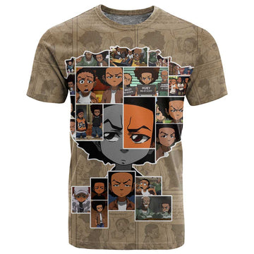Honoring Huey Freeman - African American T shirt DT02