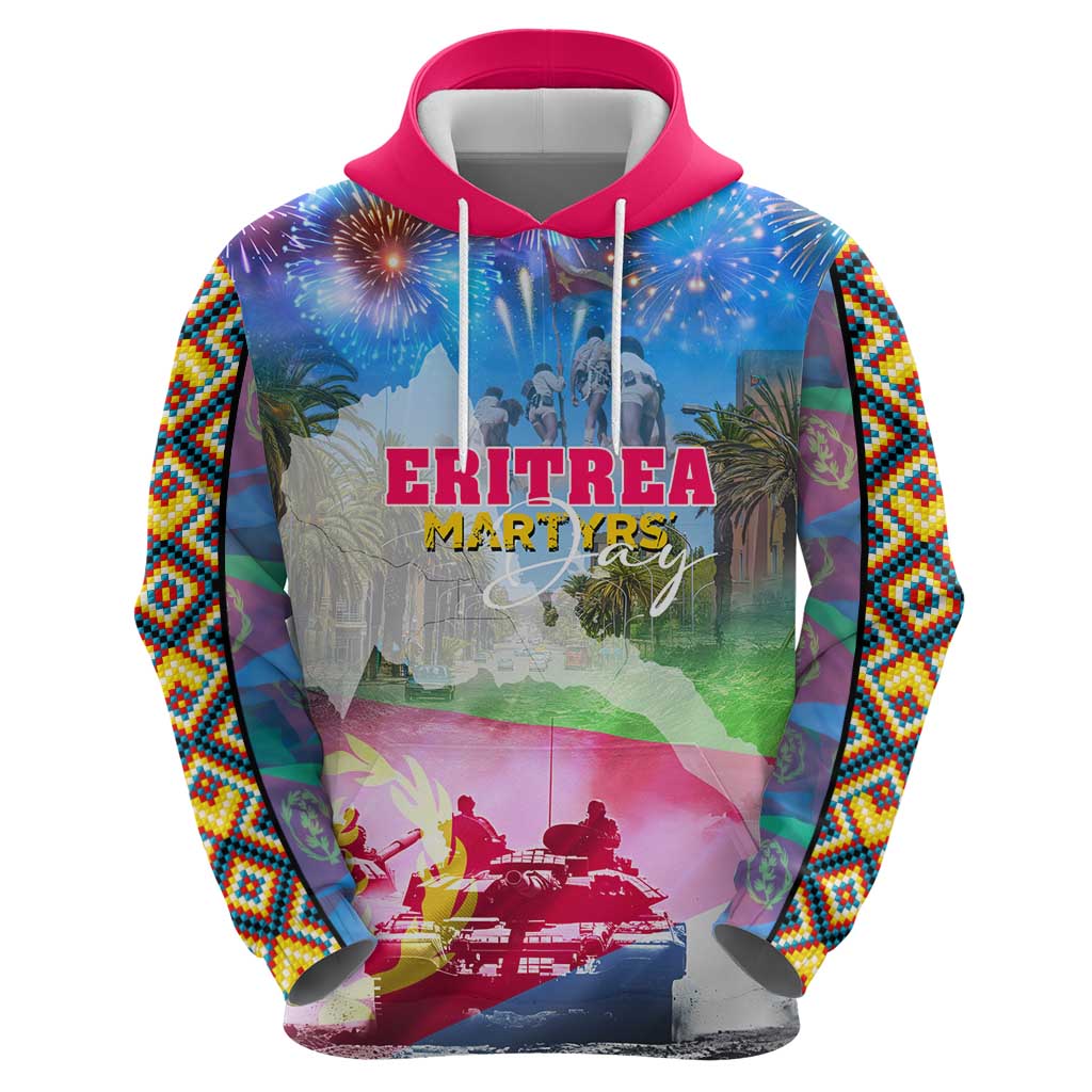 June 20 Eritrea's Martyrs Day Hoodie Honoring the Brave Celebrating the Nation DT02