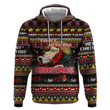 Germany Hoodie Merry Christmas Family and Friends DT02