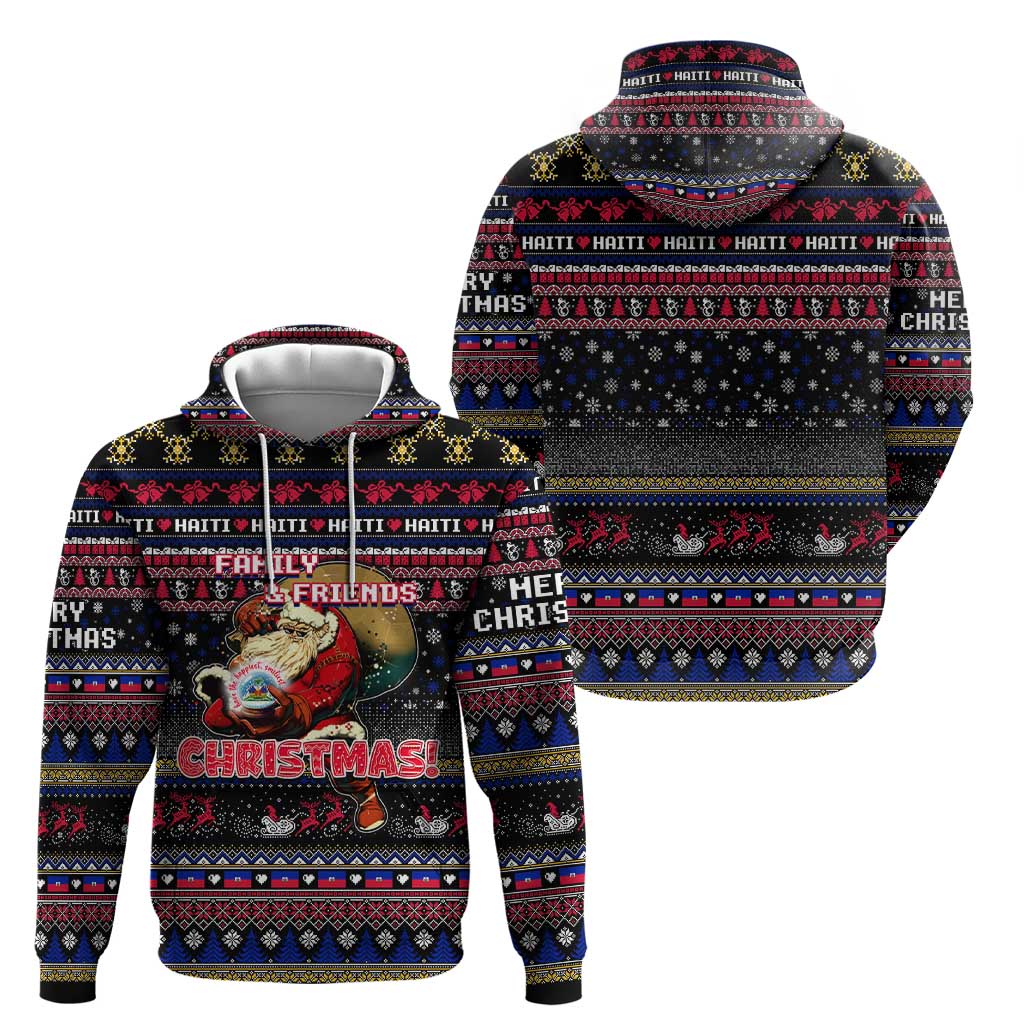 Haiti Hoodie Merry Christmas Family and Friends DT02