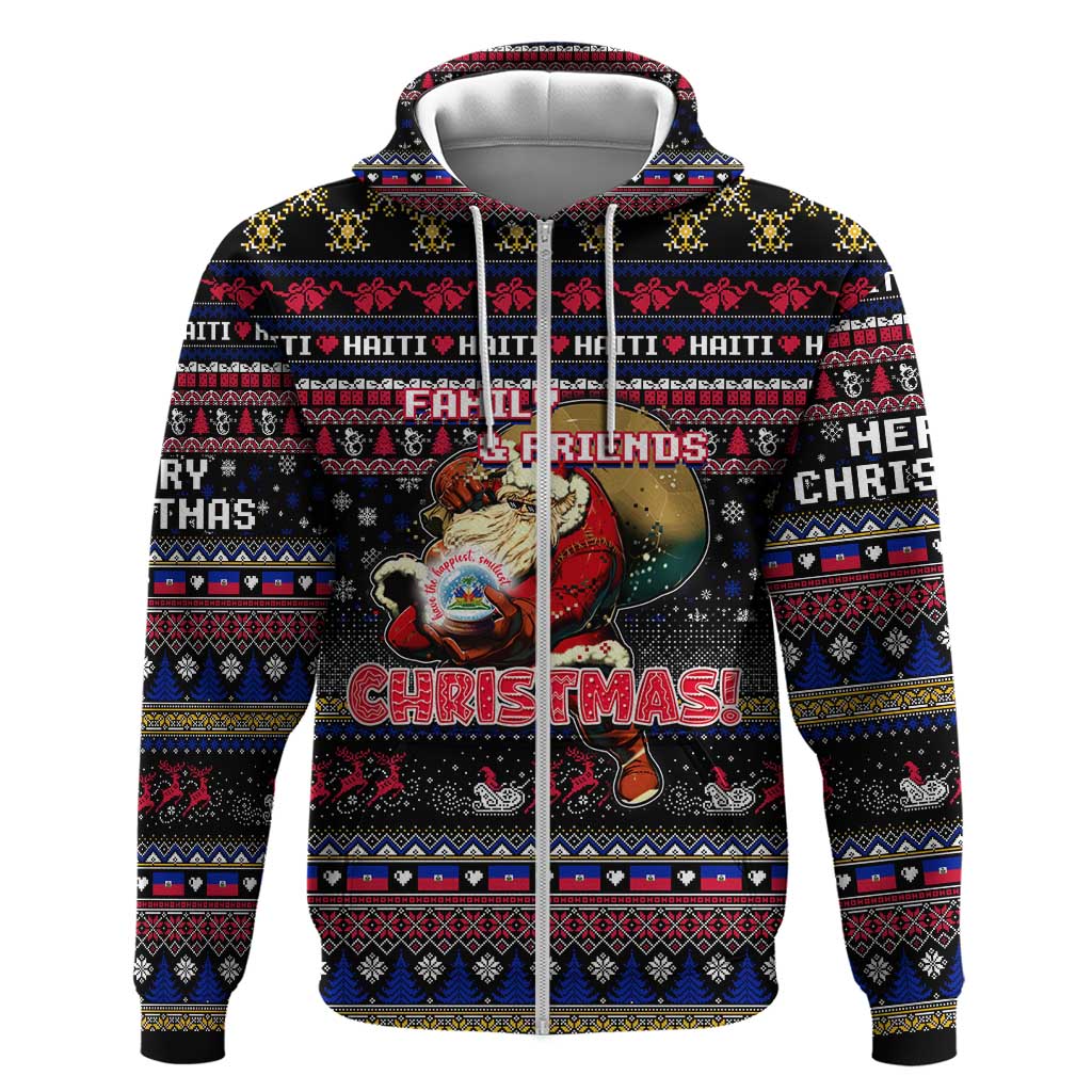 Haiti Hoodie Merry Christmas Family and Friends DT02