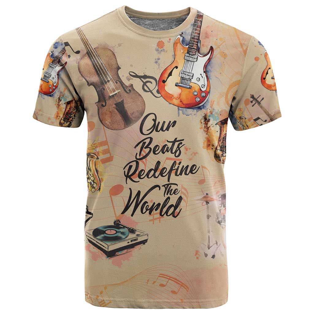Our Beats Redefine The World African T shirt Afro Music DT03