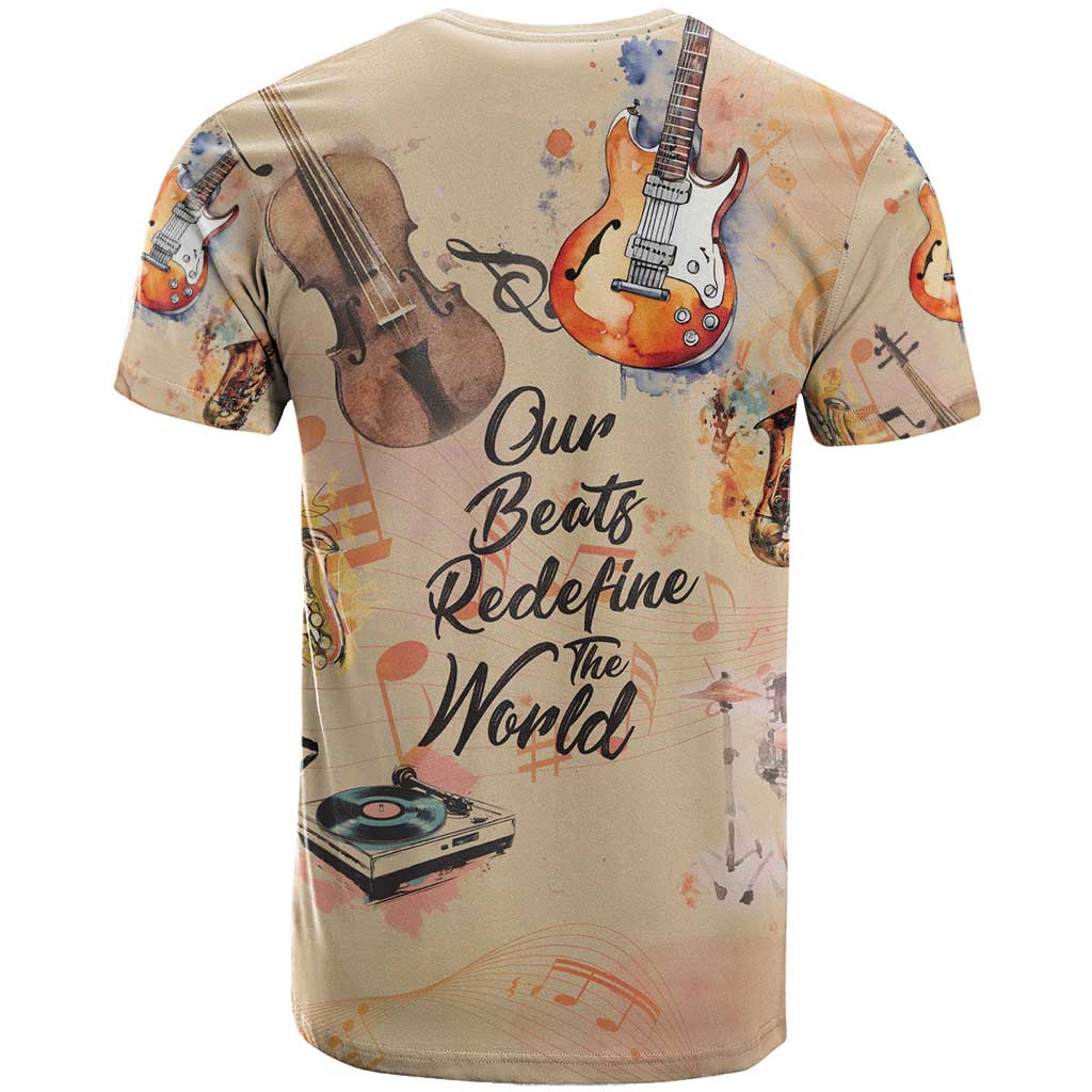 Our Beats Redefine The World African T shirt Afro Music DT03