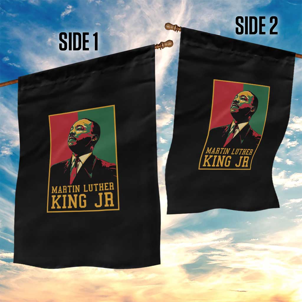 Martin Luther King Jr Garden Flag MLK Retro Style DT03