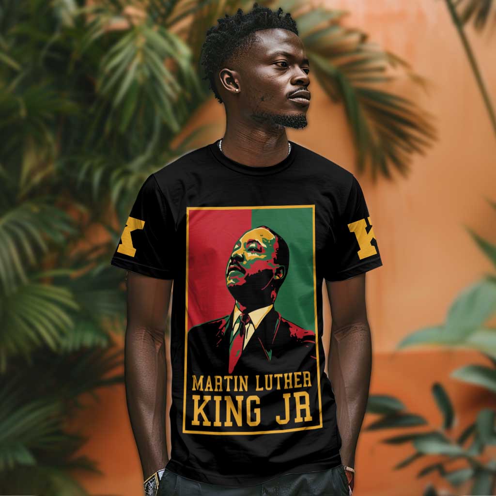 Martin Luther King Jr T shirt MLK Retro Style DT03