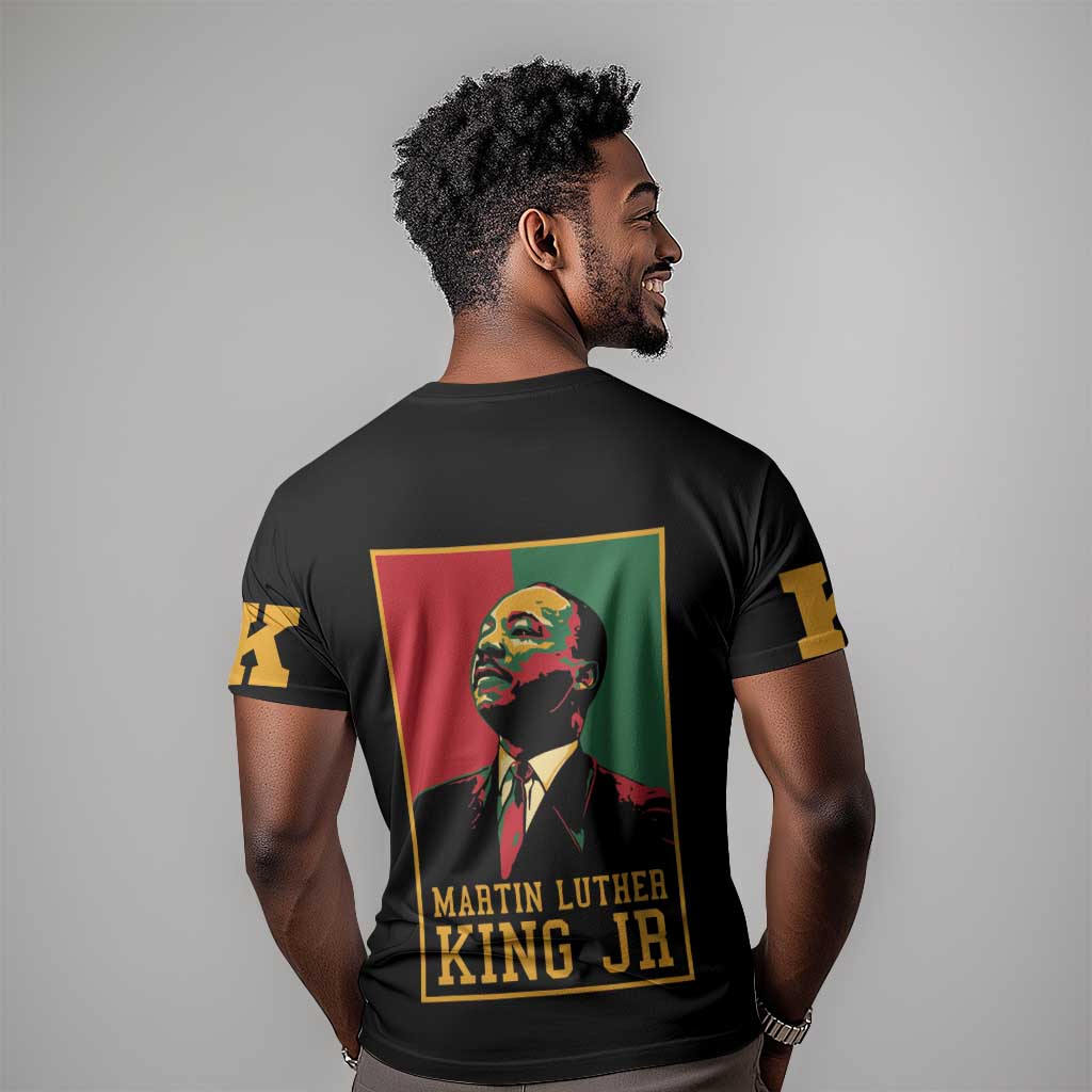 Martin Luther King Jr T shirt MLK Retro Style DT03