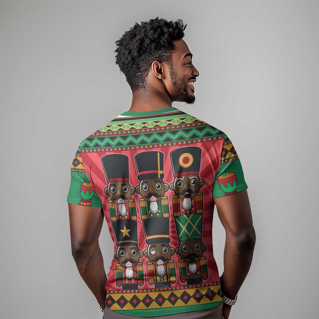Black Nutcrackers T shirt Afro Christmas DT03