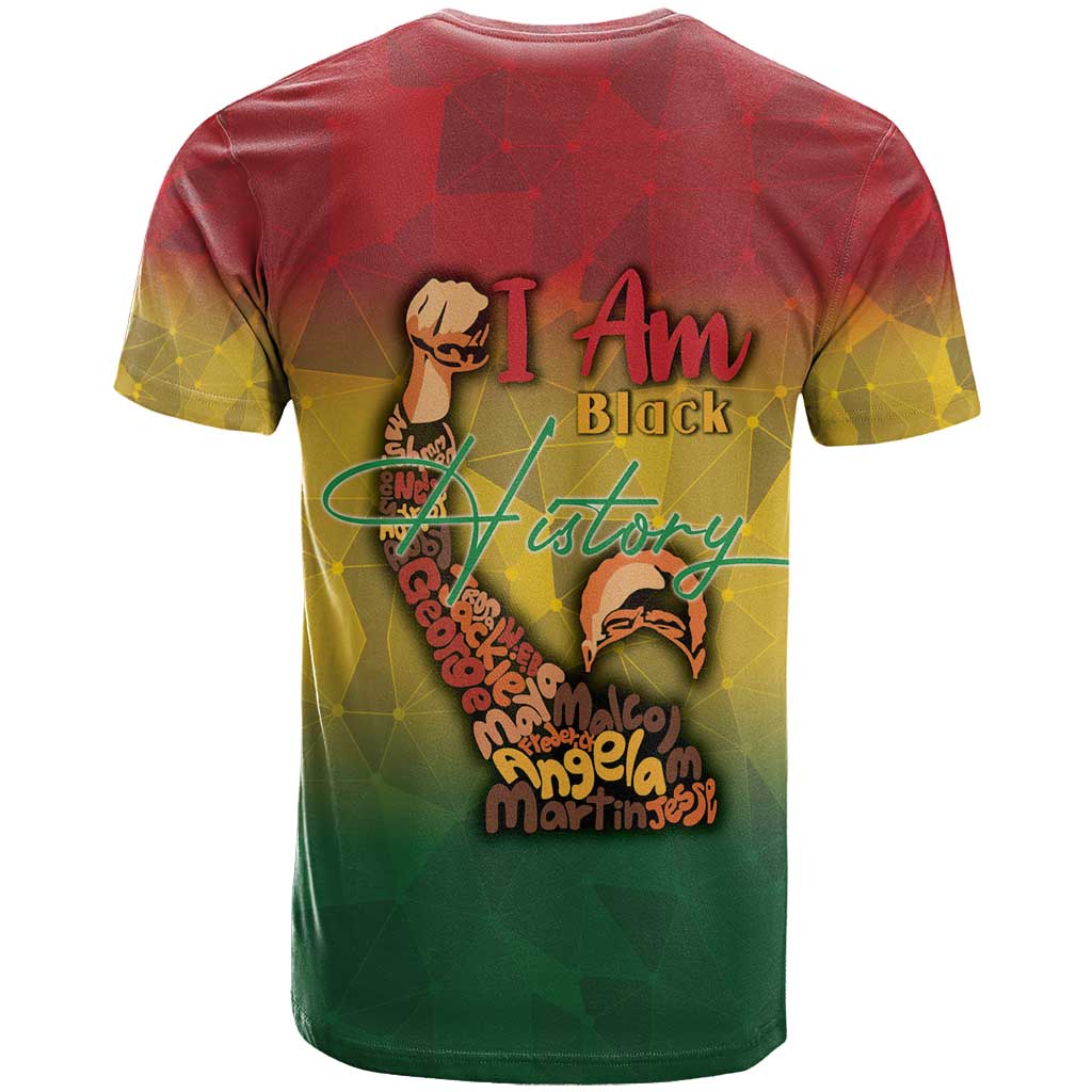 Black History Month T shirt I Am Black DT04