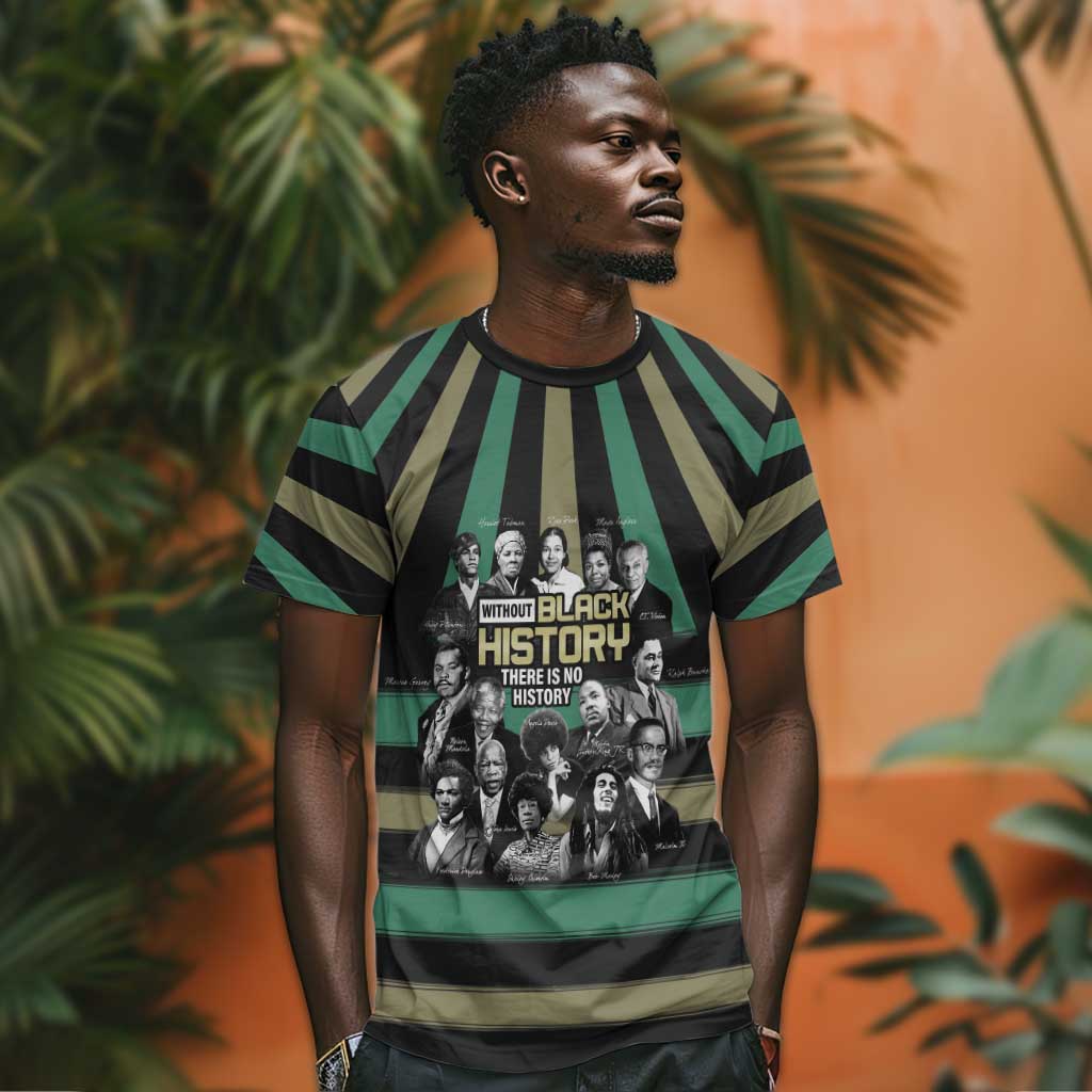 Black History Month T shirt Civil Rights Leaders DT04