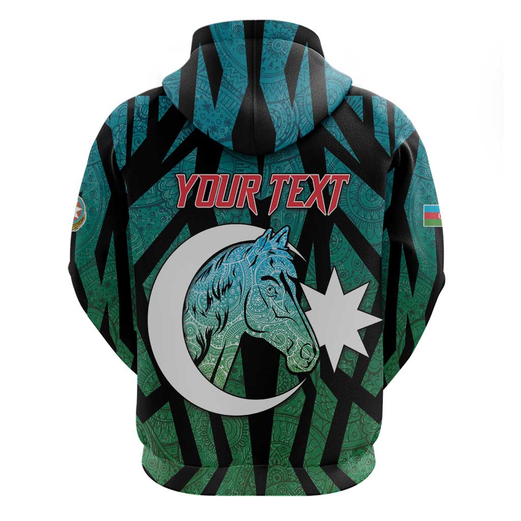 Personalized Azerbaijan Hoodie Karabakh Horse Tattoo DT05
