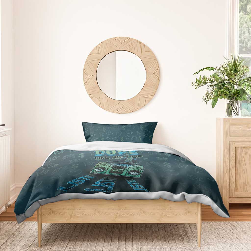 Dope Like Hip Hop Bedding Set Hiphop Graffiti Style DT05