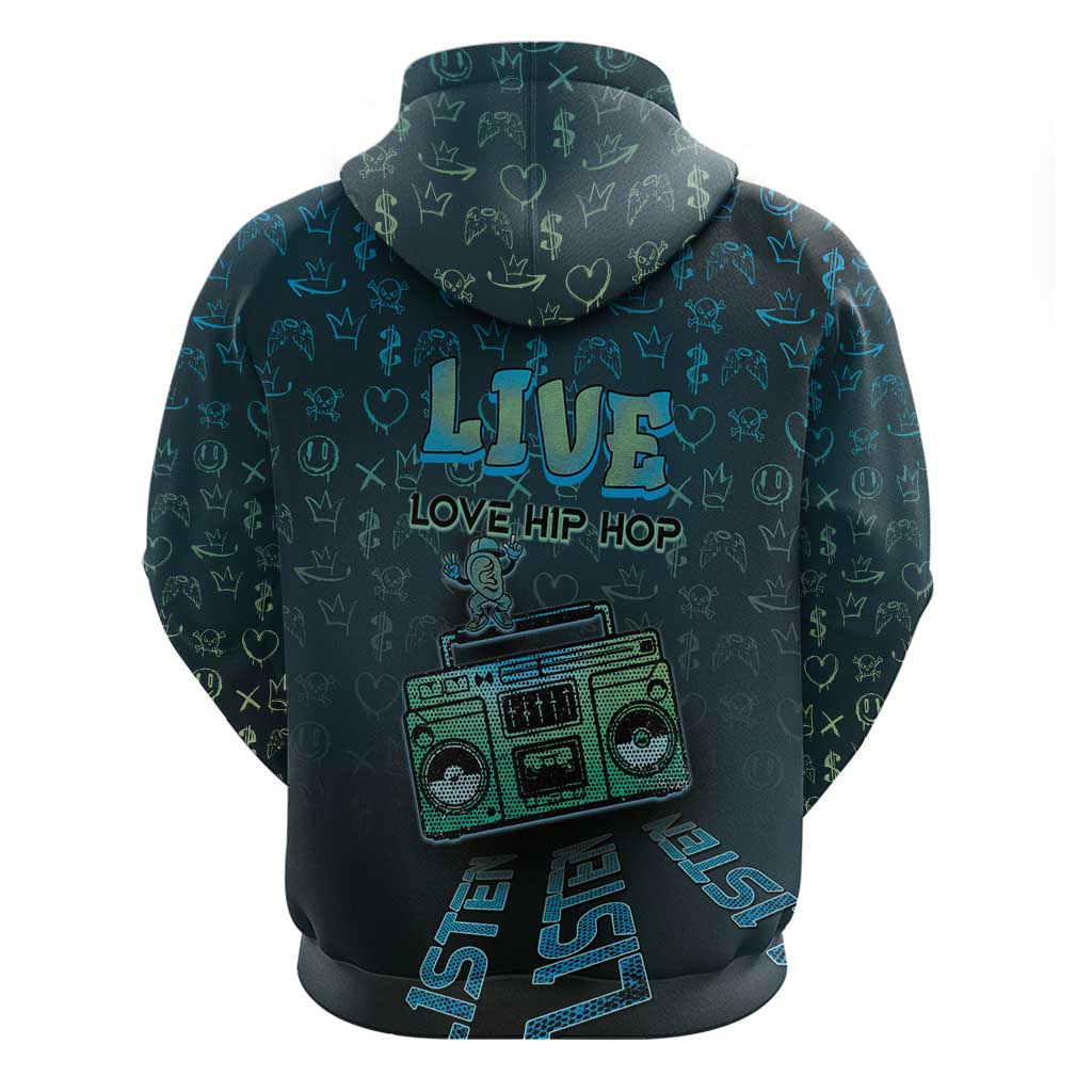 Dope Like Hip Hop Hoodie Hiphop Graffiti Style DT05