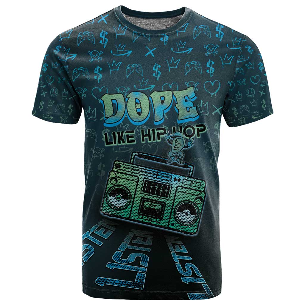 Dope Like Hip Hop T shirt Hiphop Graffiti Style DT05