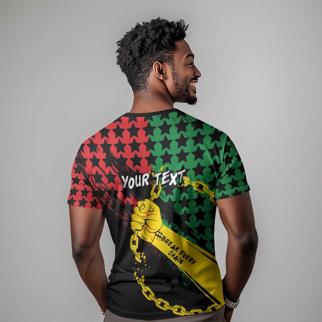 Personalized Juneteenth 1865 T shirt Break Every Chain DT05