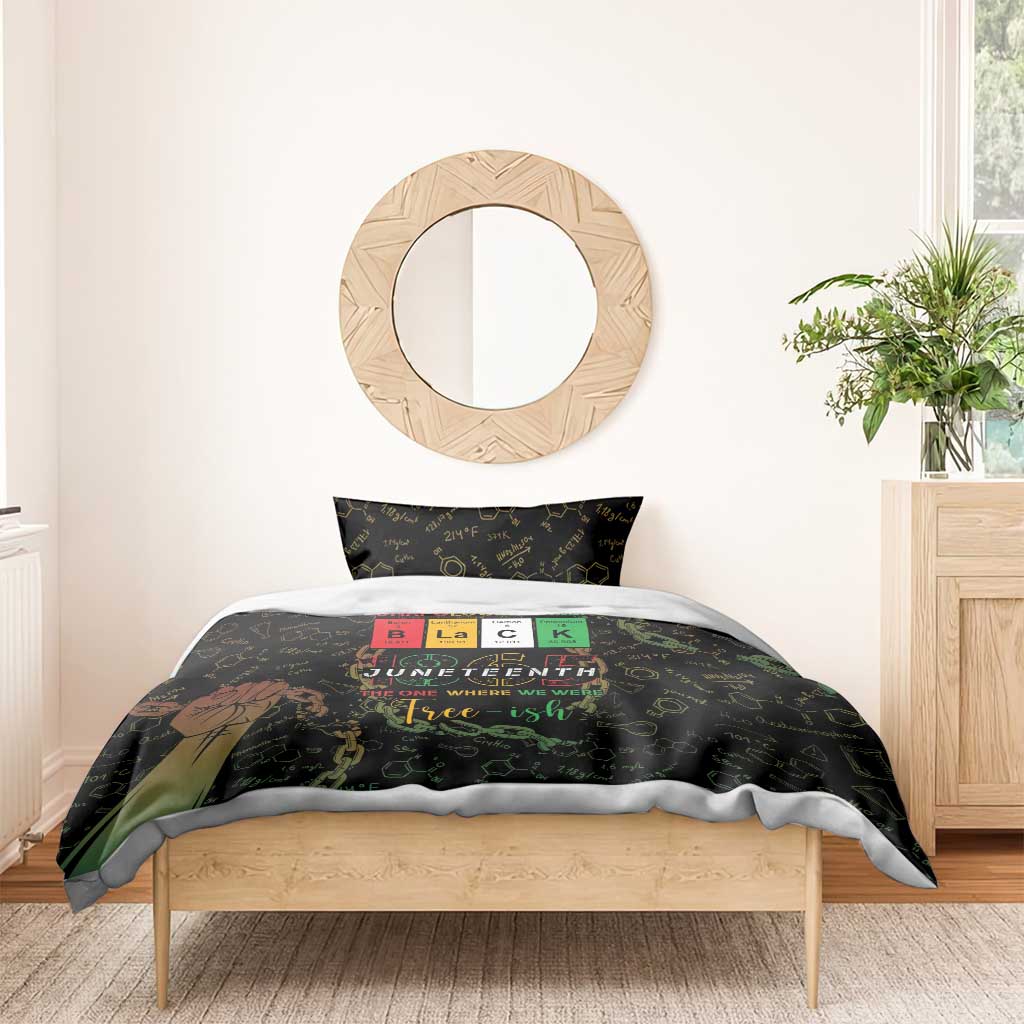 Juneteenth 1865 Bedding Set Unapologetically Black DT05