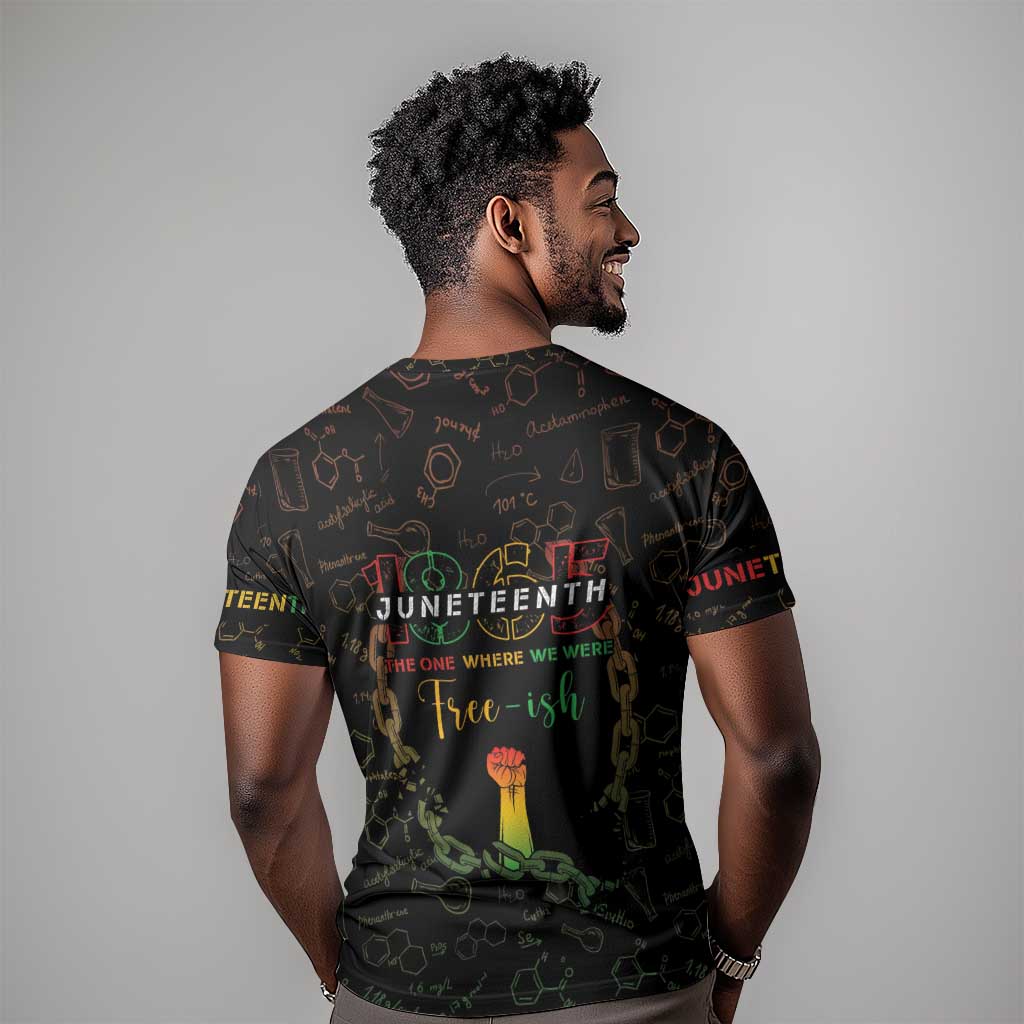 Juneteenth 1865 T shirt Unapologetically Black DT05