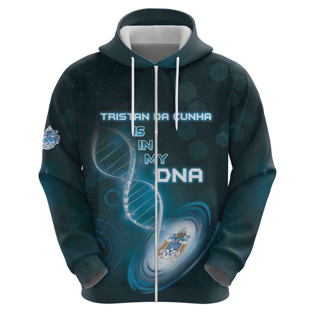 Personalized Tristan Da Cunha Is In My DNA Hoodie DT05