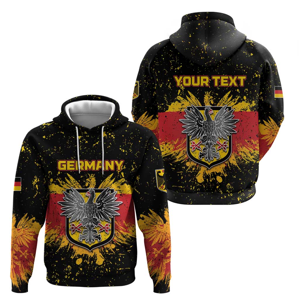 Personalized Germany Hoodie Bundeswappen Art Symbol DT05