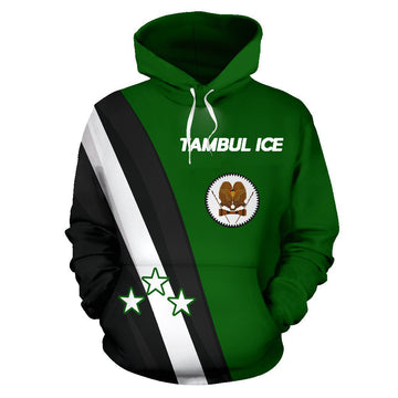 TAMBUL ICE Papua New Guinea Hoodie - Wester Highlands Flag LT9
