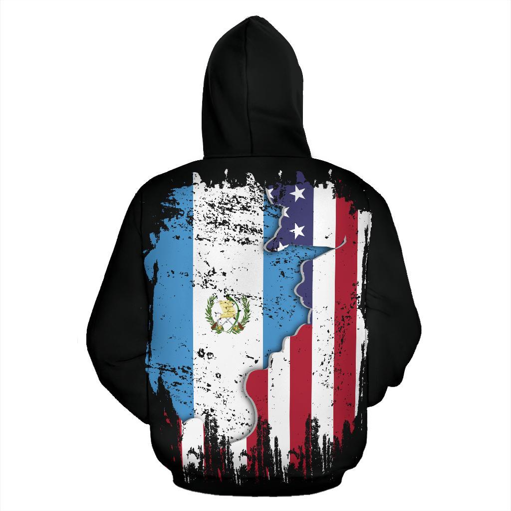 American Grown Guatemala Root DNA Zip Hoodie