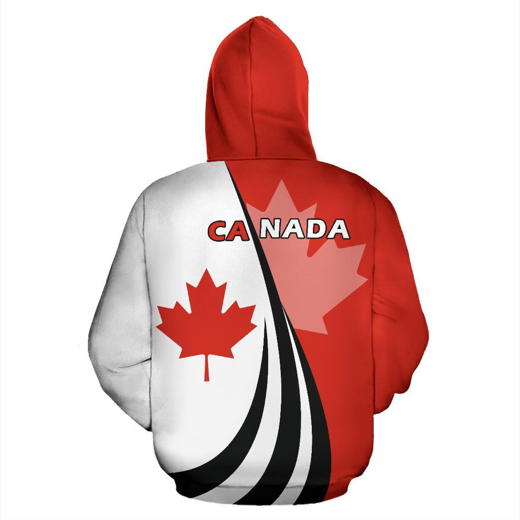 Canada Maple Leaf Flag Hoodie