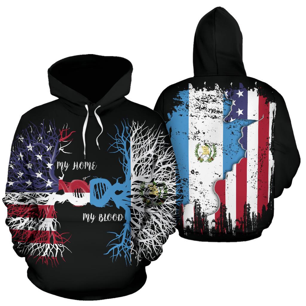 American Grown Guatemala Root DNA Hoodie