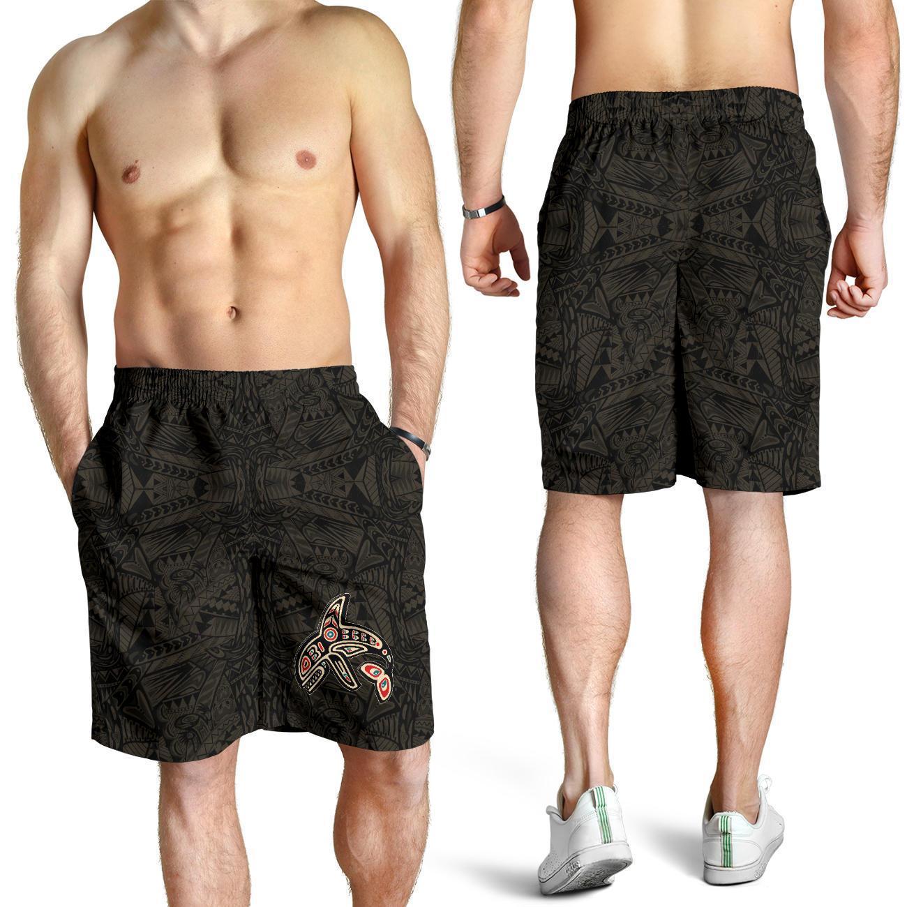Canada Haida Killer Whale Haida Men's Shorts