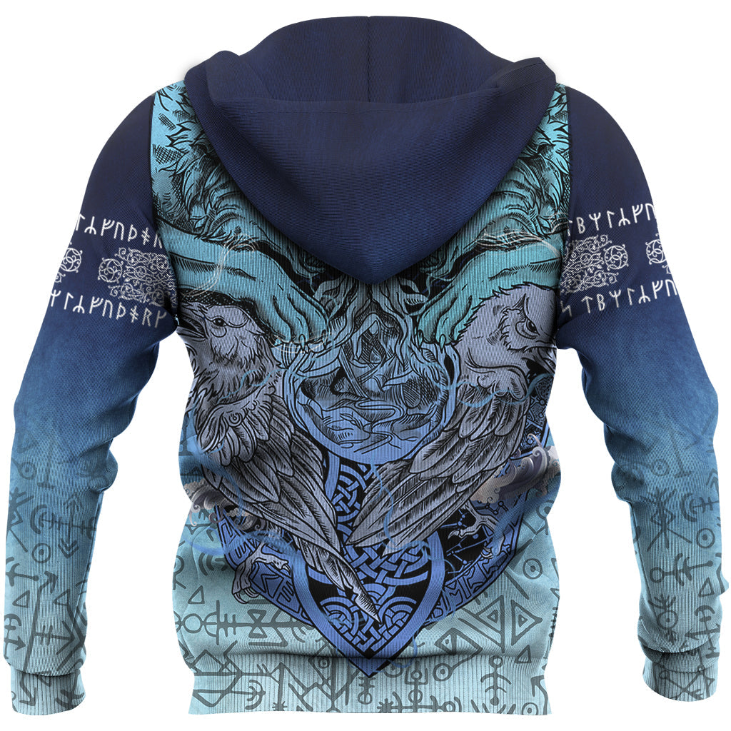 Viking Hoodie Ansuz Rune RLT12