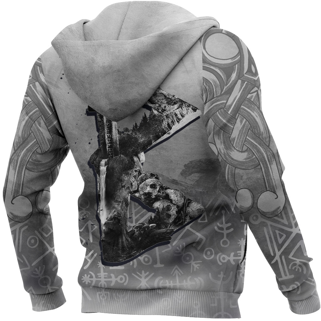 Viking Hoodie Berkana Rune RLT12