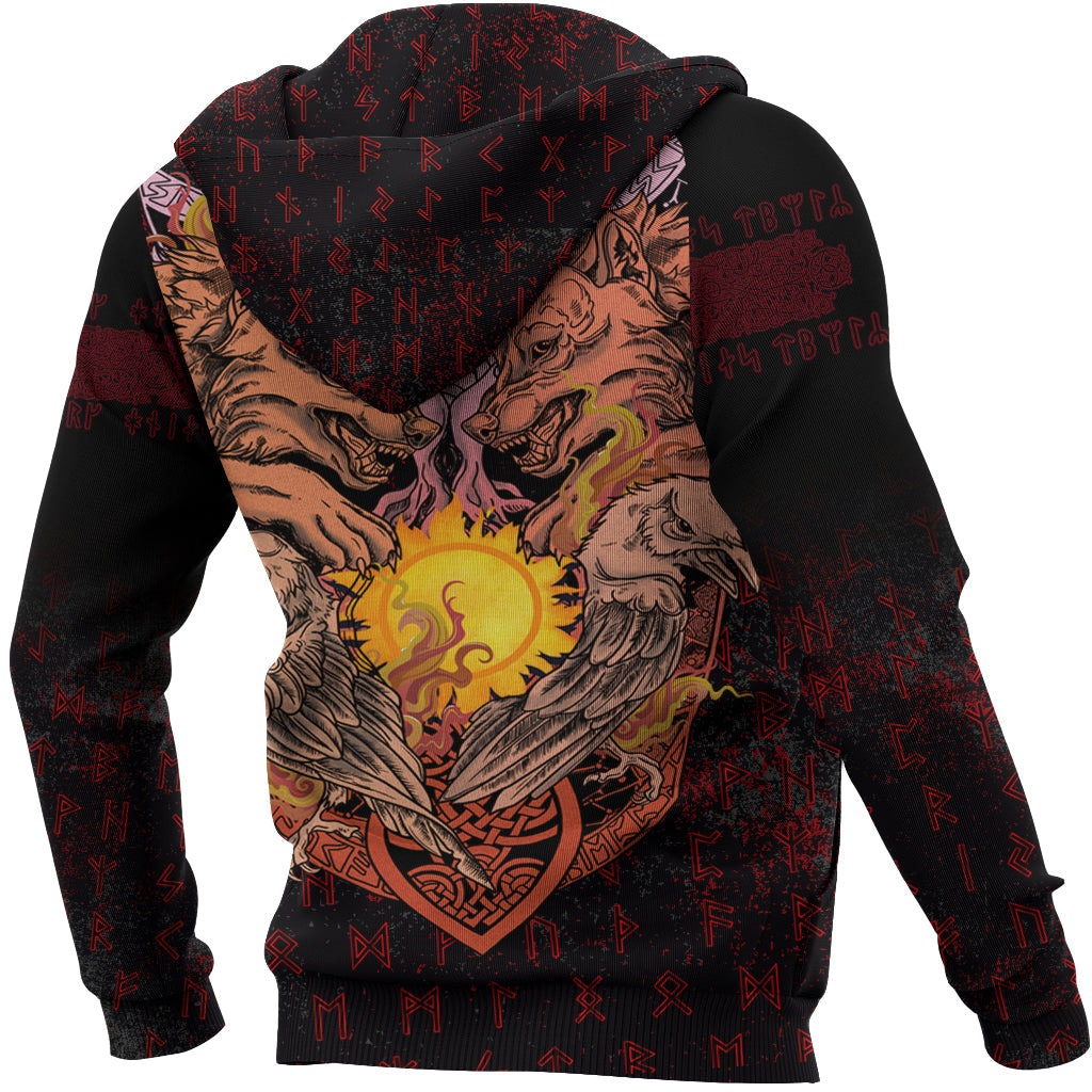 Viking Hoodie Sowilu Rune RLT12